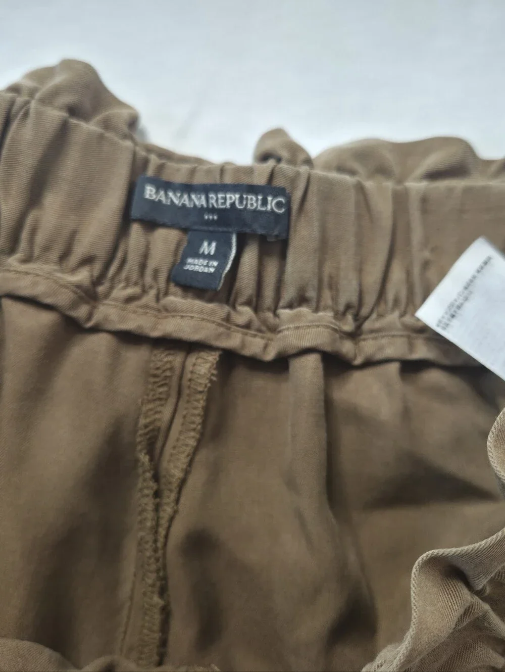 Banana Republic Olive Drawstring Jogger Pants